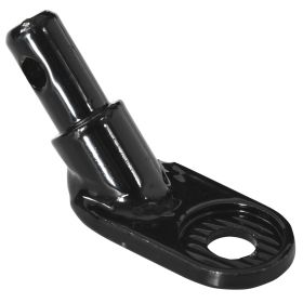 BikeTrailer Hitch, Steel Type 'B' Bicycle Trailer, Powder Coating, Cargo Hitch Coupler, for Cargo, Child and Pet Trailers, Black