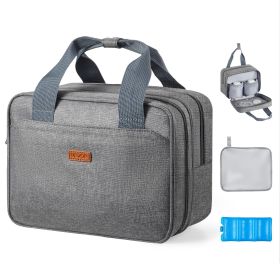VEVOR Wearable Breast Pump Bag, Breast Feeding Bag with Ice Pack, Fits for M5/M6, Pumping Accessories & Breastmilk Storage