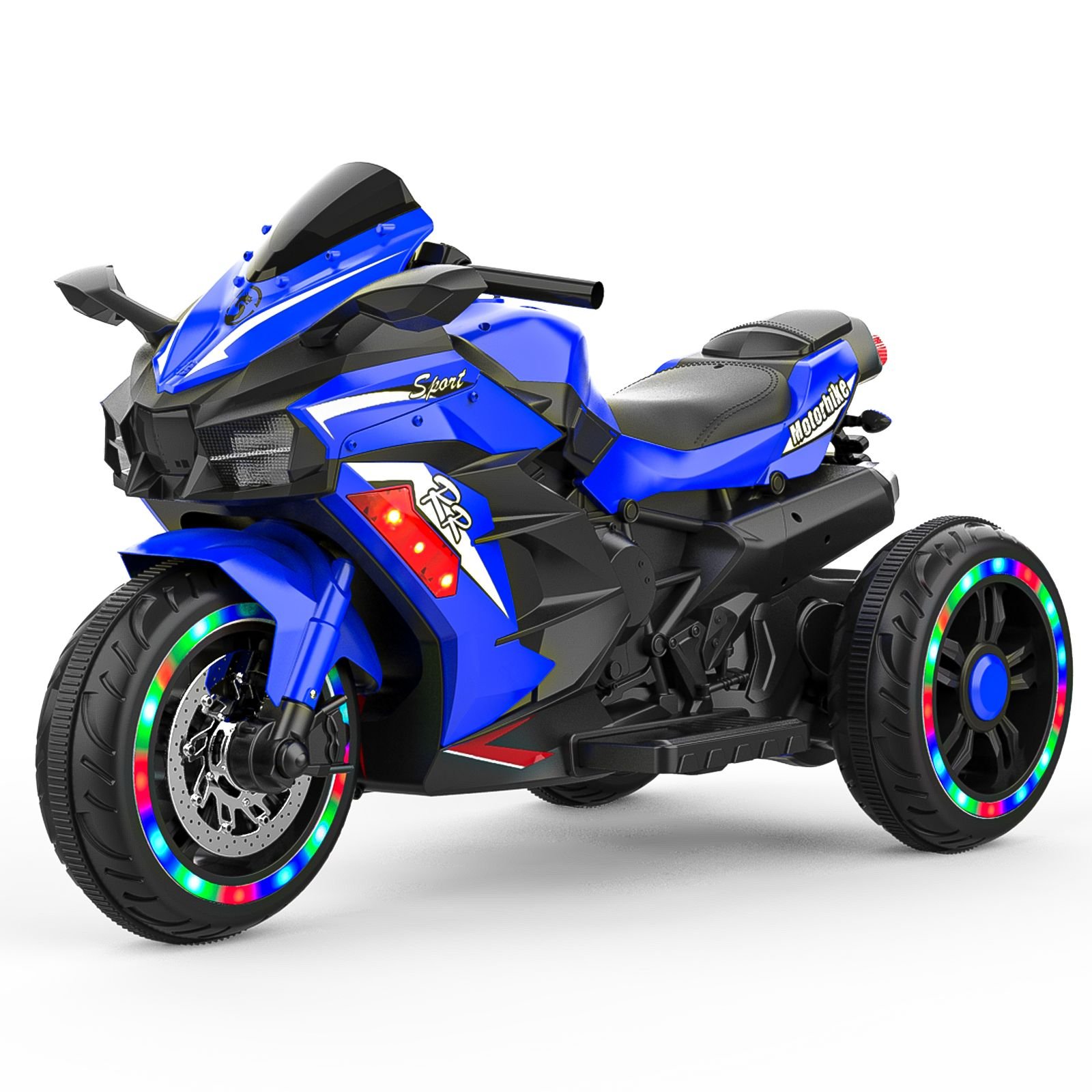 Kids Powered Ride-ons Toy, Kids Motorcycle for 3-6 Years, 12V Electric ...